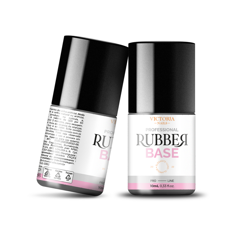 Rubber Base Victoria Nails 10 mL -EXCLUSIVA EM GEL E POLYGEL