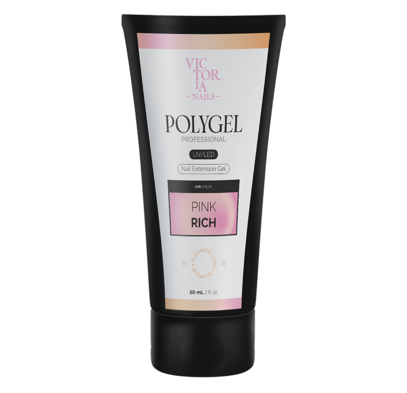 Polygel Pink Rich Victoria Nails 30 mL - NOVA EMBALAGEM