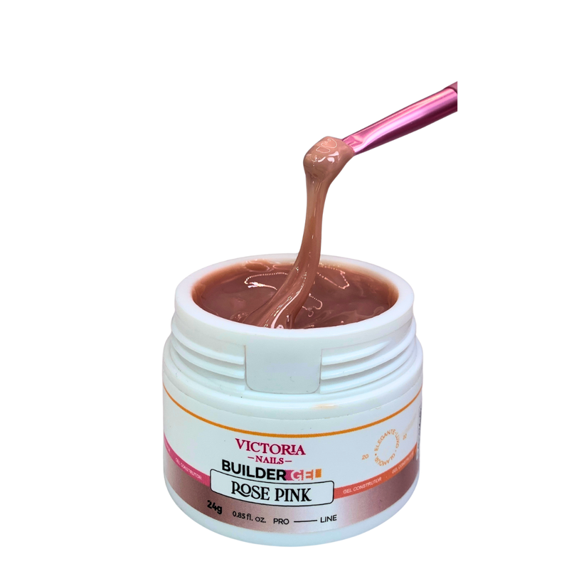 Builder Gel Rose Pink Victoria Nails 24 mL