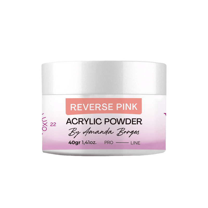 Acrylic Powder Reverse Pink By Amanda Borges 15 gr