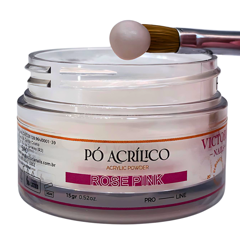 Acrylic Powder Rose Pink Victoria Nails 40 gr
