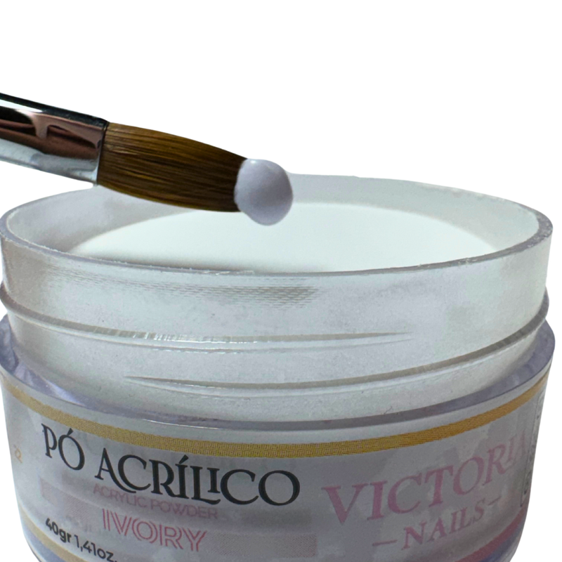 Acrylic Powder Ivory Victoria Nails 40 gr