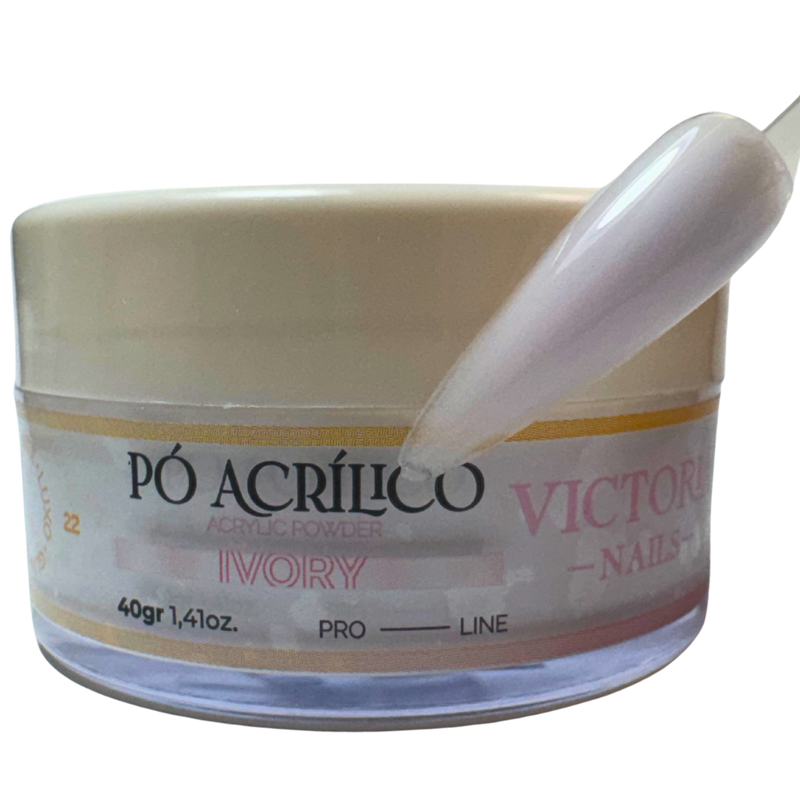 Acrylic Powder Ivory Victoria Nails 40 gr