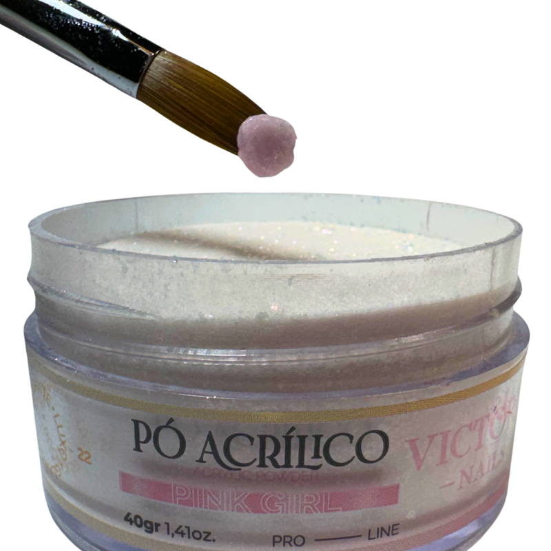 Acrylic Powder Pink Girl Victoria Nails 40 gr